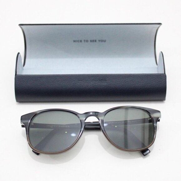 Warby Parker Other - Warby Parker Antique Shale Fade Downing Wide Prescription Sunglasses 53-20-140